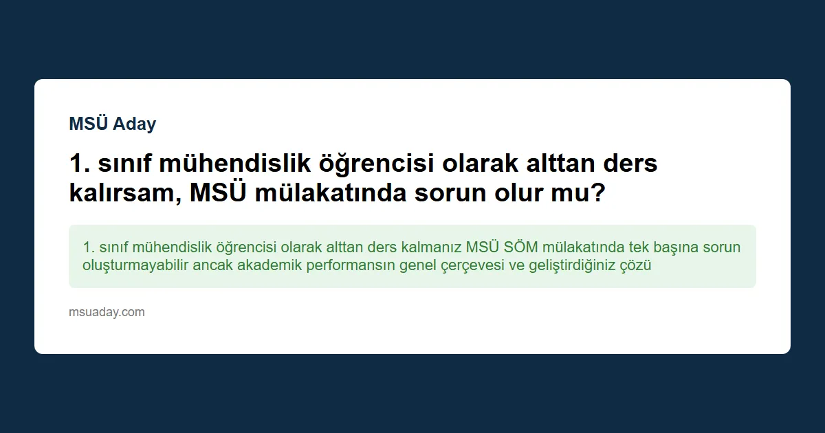 10. sınıf mezunu, lise 2 seneye düşerse MSÜ'ye girebilir mi?