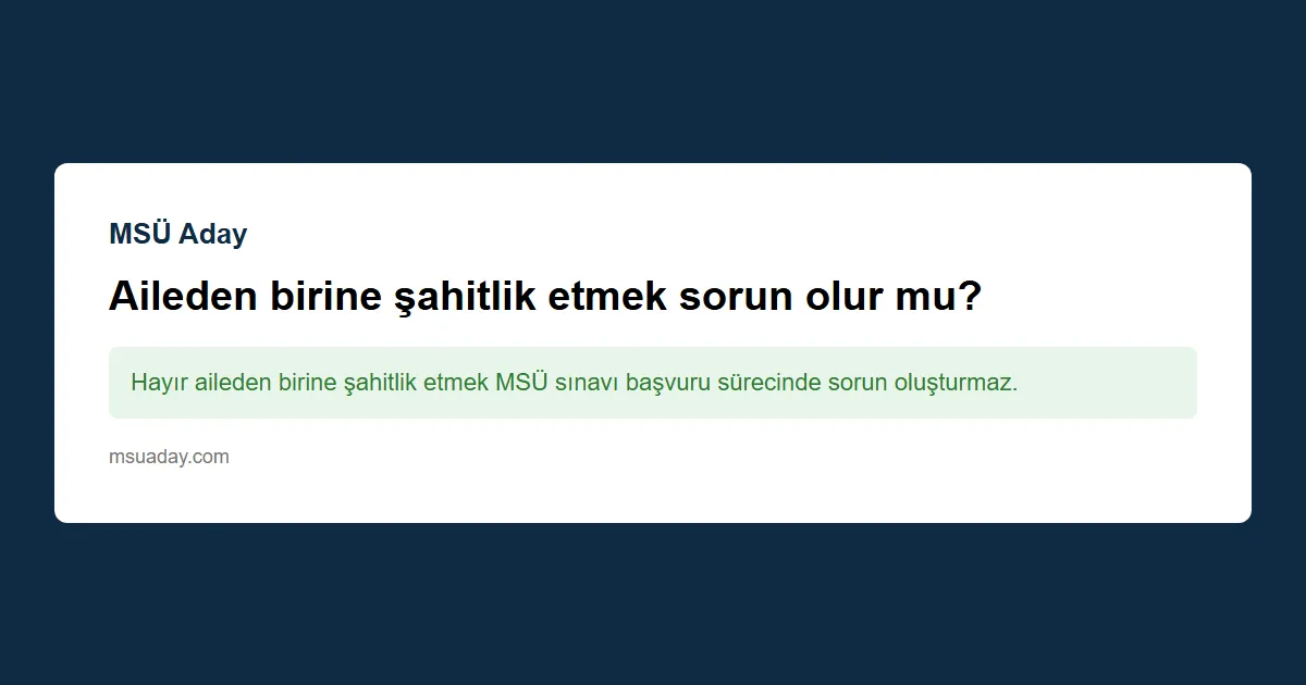 Akdeniz anemisi MSÜ'ye Engel Mi?