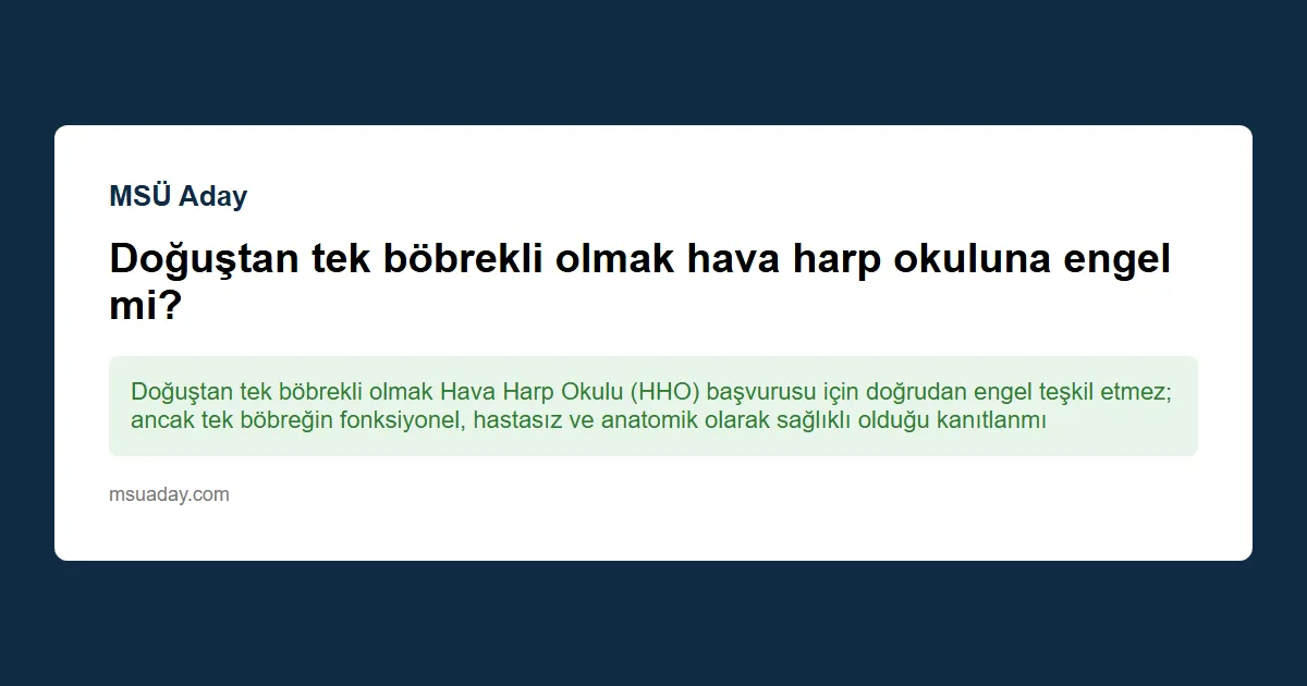 dövüş sporları MSÜ sınavı ve sağlık şartları açısından bize avantaj sağlar mı?