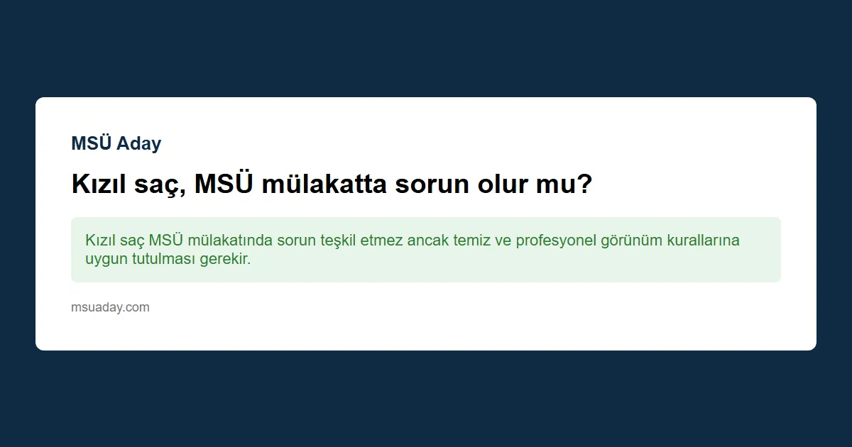 Kolda jilet izi var , MSÜ sınavı ve sağlık şartları için sorun olur mu?