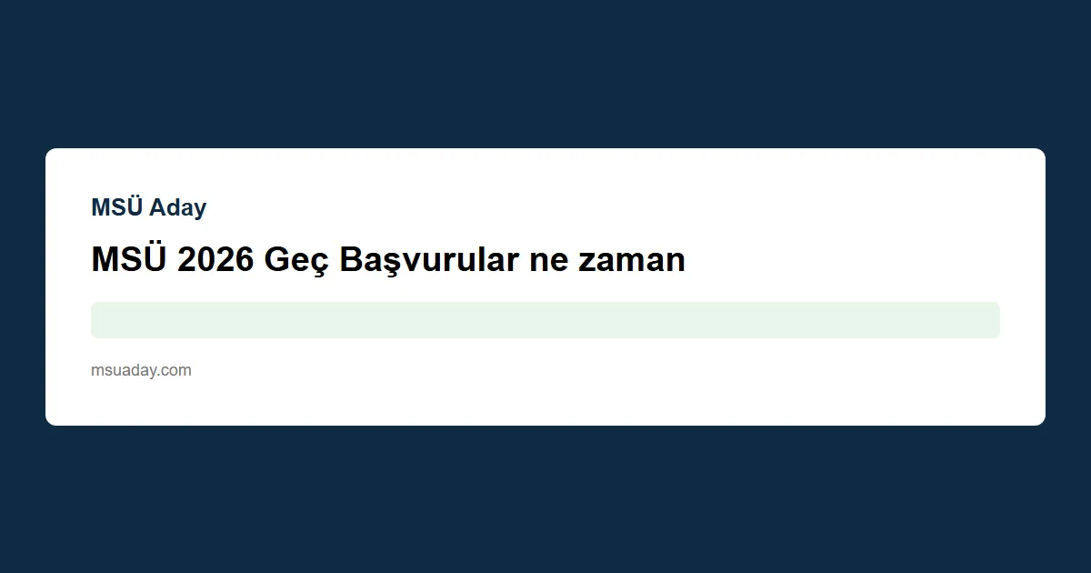 MSÜ 25 talebi eski senelere göre nasıl değerlendiriliyor?
