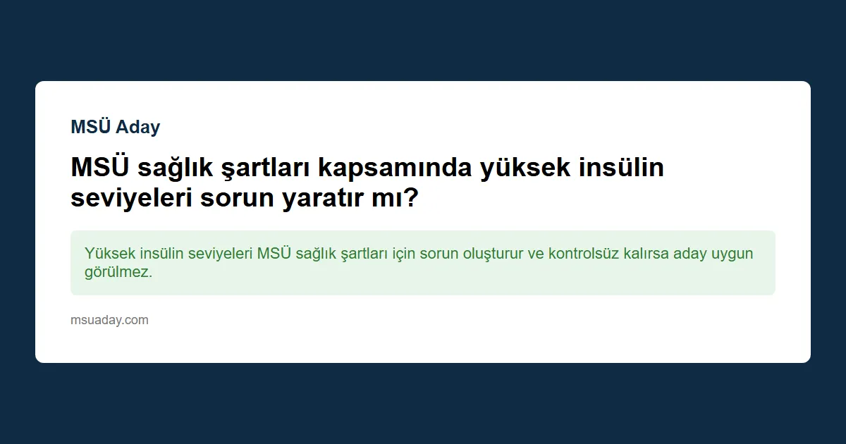 MSÜ sağlık şartlarında bu yıl elenmiş göz tanısı, gelecek yıl tekrar değerlendirilecek mi?