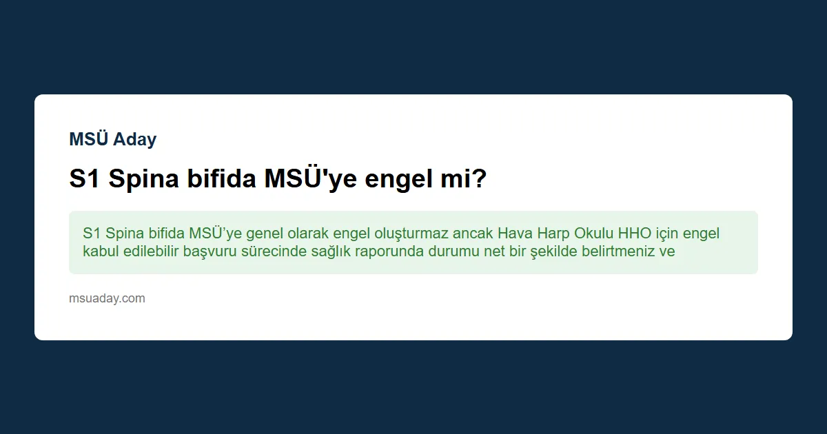 Sağ elimde ameliyat izi var, sinir hasarı yoksa KHO'ya girebilir miyim?