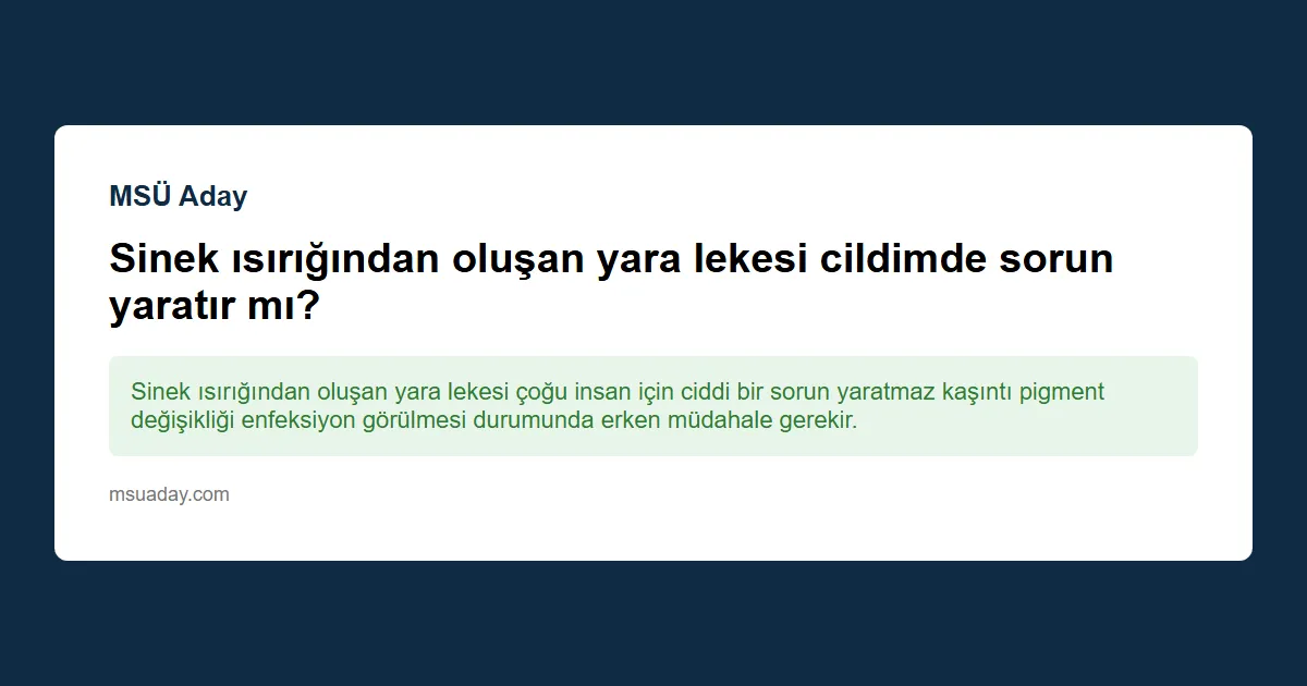 Sırtta deri yırtığı sıkıntı yaratır mı, yara izi olarak geçer mi?