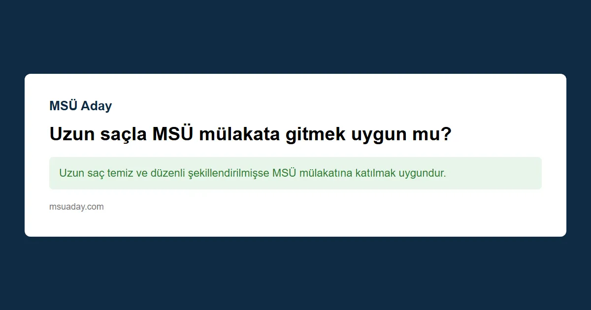 Varikosel ameliyatı MSÜ sağlık şartları için elenme sebebi olur mu?